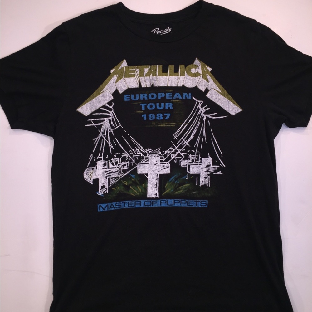 Men’s Vintage Metallica Master of Puppets T Shirt